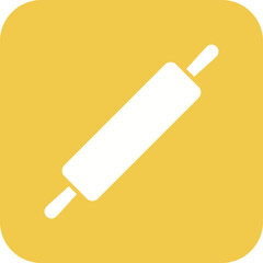 Rolling Pin Line Color Icon
