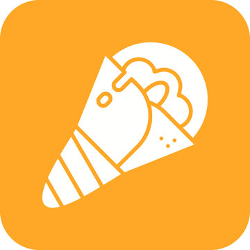 recommend clip art: Crepe Line Color Icon