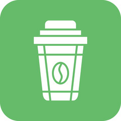 Coffee Cup Line Color Icon