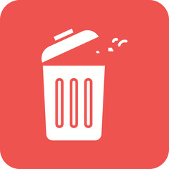 Trash Line Color Icon