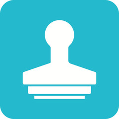 Stamp Line Color Icon