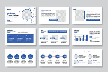 Multipurpose business powerpoint presentation template. Use in Presentation, flyer and leaflet, company profile, marketing, advertising, annual report