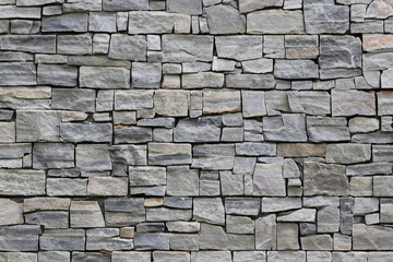 Obraz premium Modern stone brick wall background. stone texture.