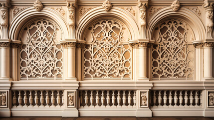 Fototapeta na wymiar Timeless elegance of renaissance architectural details, illustrating the revival of classical beauty,