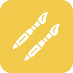 Brush Line Color Icon