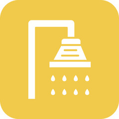 Shower Line Color Icon