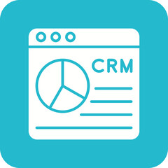 CRM Line Color Icon