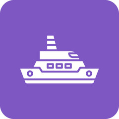 Ship Line Color Icon