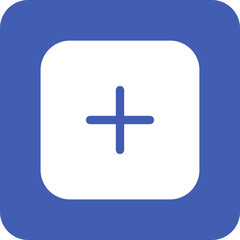 Obraz premium Plus Line Color Icon
