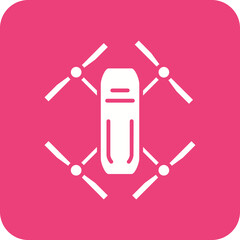 Drone Line Color Icon