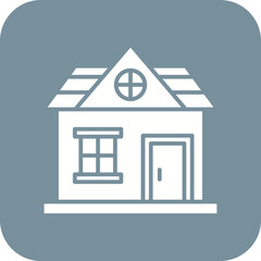Guest House Line Color Icon