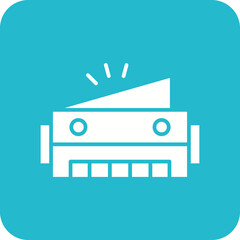 Harmonica Line Color Icon
