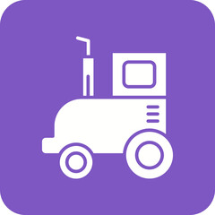 Buggy Car Line Color Icon