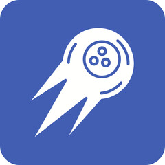 Comet Line Color Icon