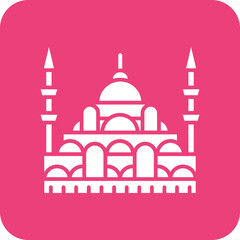 Istanbul Line Color Icon