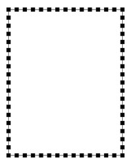 Black frame of small squares isolated on white. Vector square frame