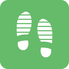 Footprint Line Color Icon