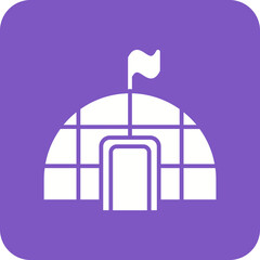 Igloo Line Color Icon