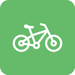 Bicycle Line Color Icon