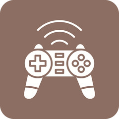 Smart Joystick Line Color Icon