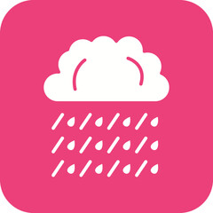 Rain Line Color Icon