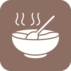 Soup Line Color Icon