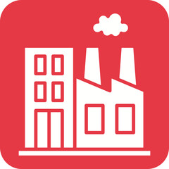 Factory Line Color Icon