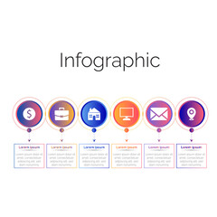 Infographic template for free download