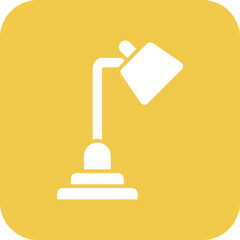 Table Lamp Line Color Icon