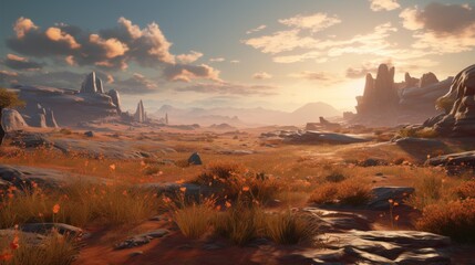 A stunning landscape in evolving immersive and captivating impact game worlds