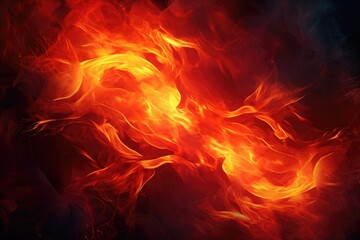 Full frame hot fire flame texture and background