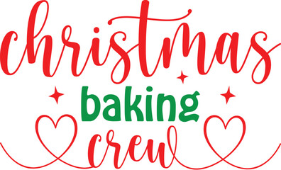christmas baking crew