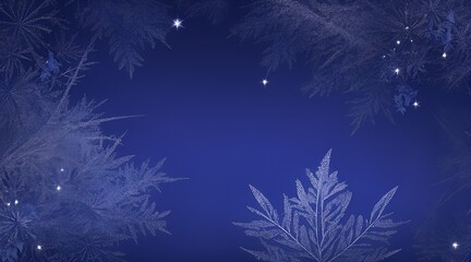 Fototapeta na wymiar Indigo color high resolution background with lighting effect and sparkle with copy space for text. Background images for banner and poster. Indigo silvester background