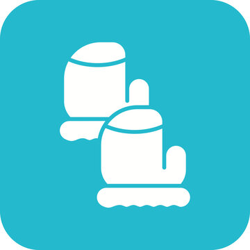 recommend clip art: Baby Gloves Line Color Icon