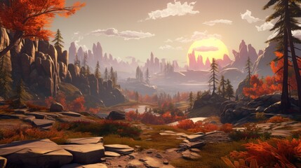 Player exploration and interaction contribute to the appreciation of beautiful game environments