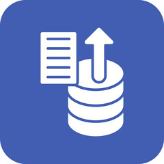 Data Information Line Color Icon