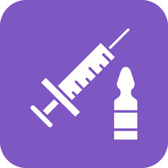 Ampoule Line Color Icon