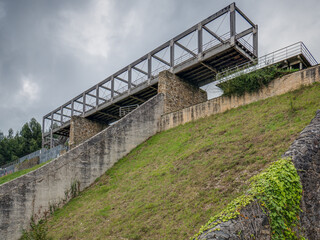 Industrial Heritage Area Insua in Viveiro, Lugo, Galicia, Spain