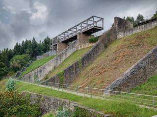 Industrial Heritage Area Insua in Viveiro, Lugo, Galicia, Spain