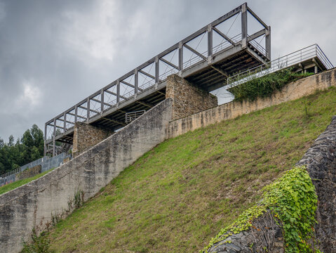 Industrial Heritage Area Insua in Viveiro, Lugo, Galicia, Spain