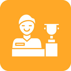 Achieving Goals Line Color Icon