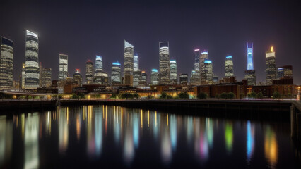 Naklejka premium city