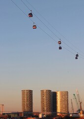 Cable car over the Thames