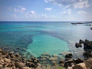 Rocky sea shore