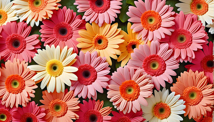 Gerbera flower background 