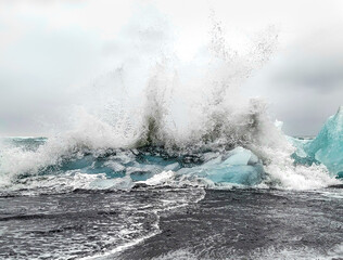 Diamond Beach in Iceland