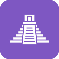 Mesoamerican Line Color Icon