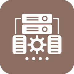 Data Synchronization Line Color Icon