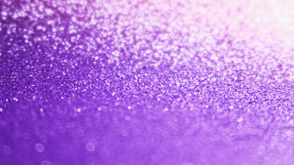 new year sparkling festive background. purple glitter background, selective focus