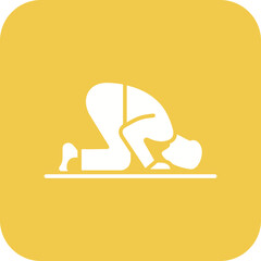 Sujud Line Color Icon